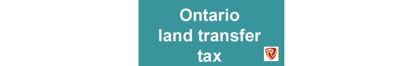 Ontario Land Transfer Tax