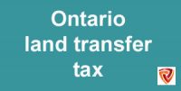 Ontario Land Transfer Tax