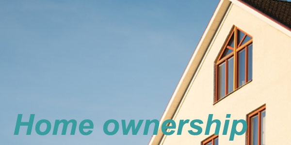 Home ownership image for a sldider on Merix Financial page